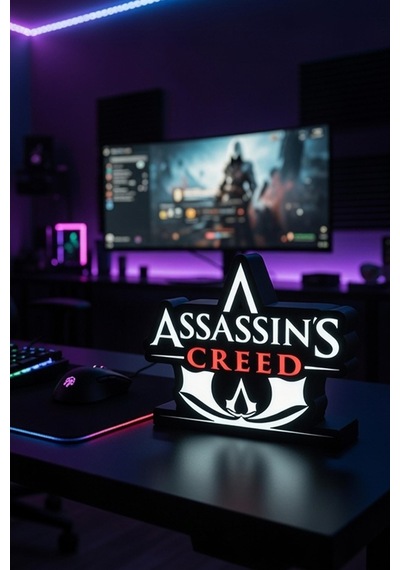 Assasins Creed Tasarımlı Dekoratif Aydınlatma 23x19cm 603-1