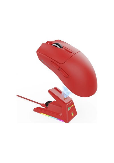Attack Shark X1 Şarj İstasyonlu Touchpadli Kablosuz Gaming Mouse Standart