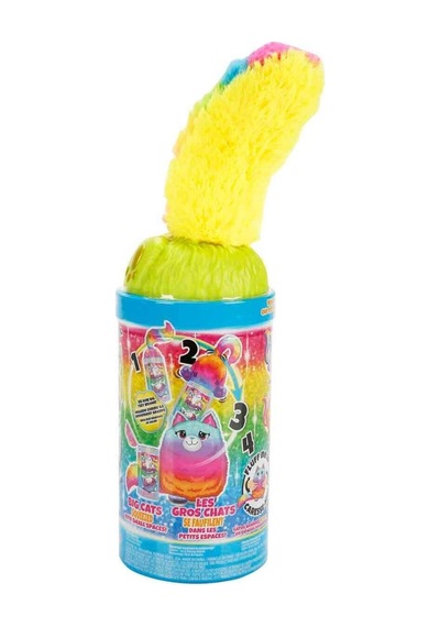 Misfittens Sürpriz Peluş S4 - Yeşil Kapak Çok Renkli