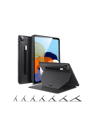 Apple Uyumlu iPad, Pro 11inç M4 2024 Kılıf Multifunction Leather Case A2228 A2068 A2230 A2231 Kılıf