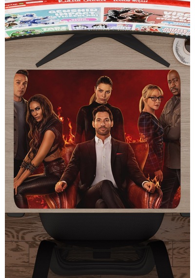Lucifer V2 48x40 Xl Gaming Kauçuk Kaymaz Taban Mouse Pad Fare Altlığı