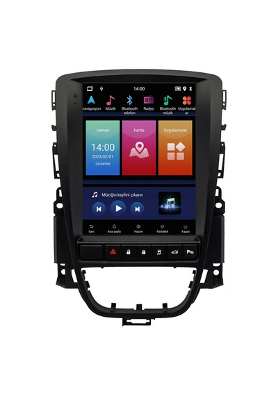 Opel Astra J Android Multimedya Sistemi 2010-2019 Crv-4381xdt
