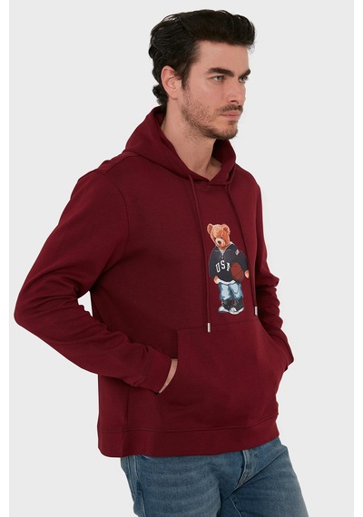Buratti Erkek Sweat 6141003b Bordo Bordo