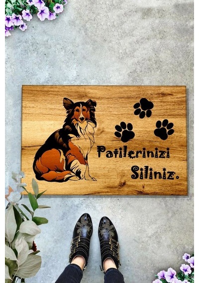 Pvc Wipe Your Paws Özel Tasarım Iç Ve Dış Kapı Önü Paspası