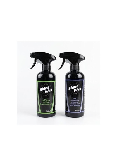 Shine Wax Genel Temizleyici & İç Aksam Ve Trim Yenileyici 500 Ml 2'li Set