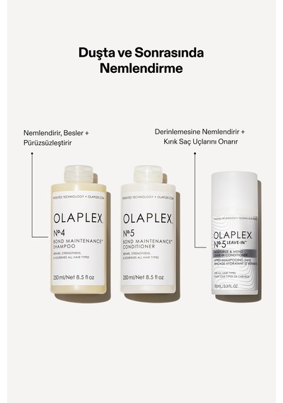 Olaplex No.5 Leave-ın Moisturize & Mend Conditioner - Bağ Güçlendirici Durulanmayan Saç Kremi - 100 Ml