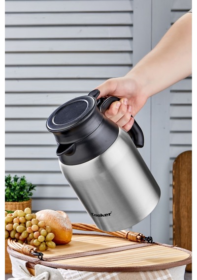 Cooker Family 1.5 Litre Paslanmaz Çelik Termos Ckr2086 Diğer