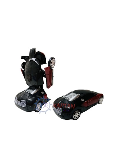 Transformers Robota Dönüşen Pilli Bugatti Oyuncak Araba