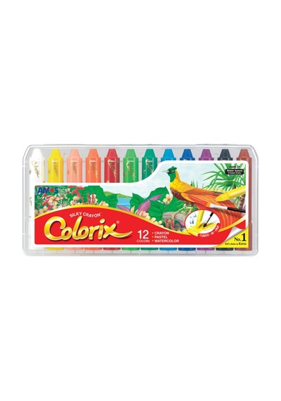 Colorix, Amos Crx5pc12 Colorix Üçü Bir Arada 12'li Pp Kutu, Çok Renkli Genel