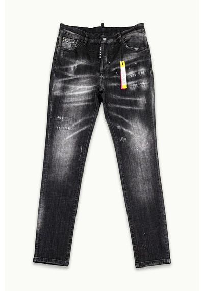 Barmore Black Wash Erkek Denim Jean Siyah