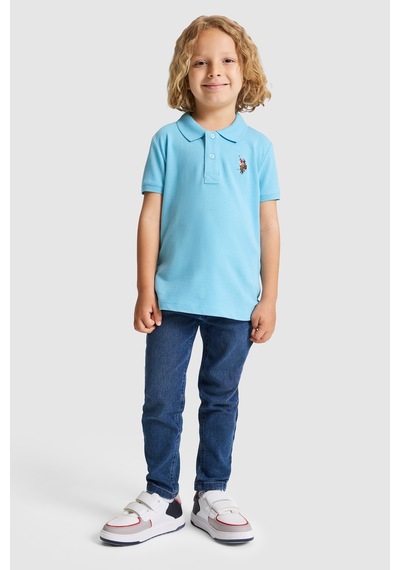 U.S. Polo Assn. Erkek Çocuk Aqua Tişört Basic 50325608-vr007