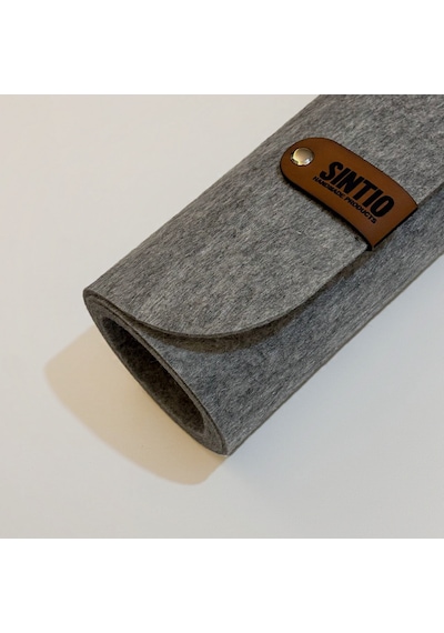 Sintio 50x100 Kaydırmaz Taban İlaveli Keçe Mousepad Açık Gri