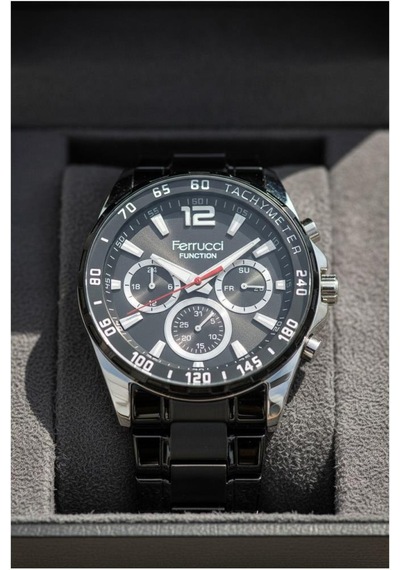 Ferrucci Fcf 0625 03577m.03 Erkek Kol Saati Metalik Gri