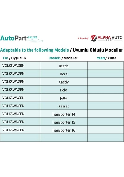 Vw Beetle Bora Caddy Polo Jetta Passat T4 T5 T6 İçin Döşeme Klips Koyu Gri - 100 Adet