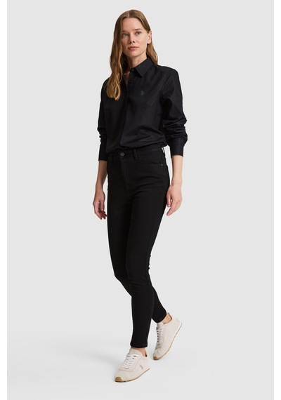 U.s. Polo Assn. Kadın Siyah Pantolon Jean 50321442-dn0027