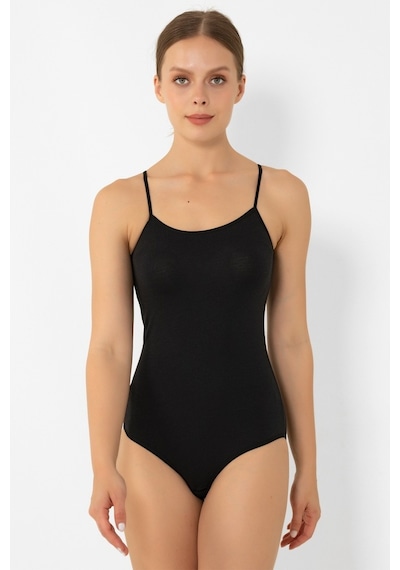 Miorre Modal Ince Askılı Çıtçıtlı Body