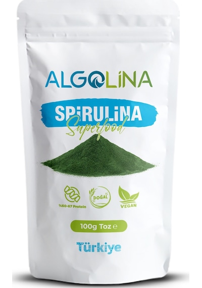 Algolina Spirulina Tozu 2 x 100 G