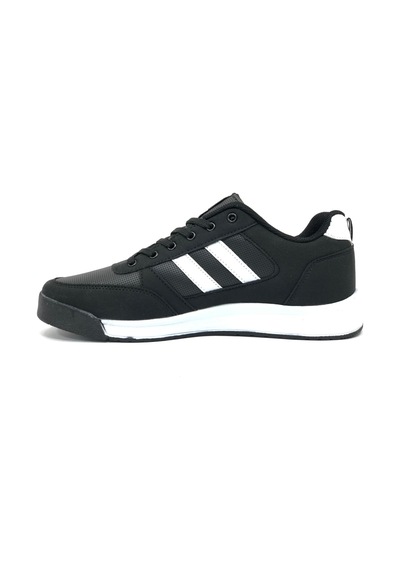 X-step 2024-cilt Tramor Hafif Ve Rahat Taban Unisex Spor Ayakkabı SİYAH-BEYAZ