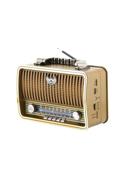 Kemai Md1909Bt Usb Sd Mp3 Bluetooth Şarjlı Nostaljik Radyo