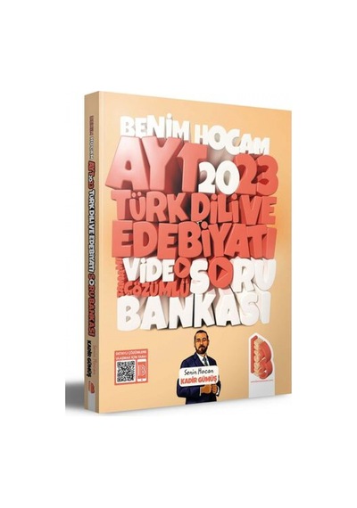 2023 AYT Türk Dili ve Edebiyatı Tamamı Video Çözümlü Soru Bankası  -  Kadir Gümüş  -  Benim Hocam Yayınları