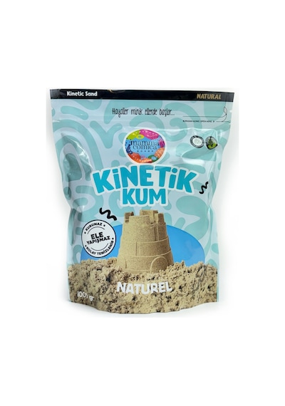Mammacomica Dough Naturel Kinetik Kum - 1000 Gr
