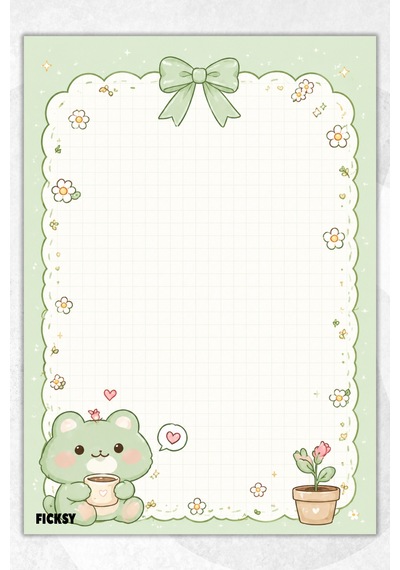 A5 Bloknot Kareli Defter - 50 Yaprak - Memopad - Notepad - Not Defteri - Not Kağıdı - 3865 Çok Renkli