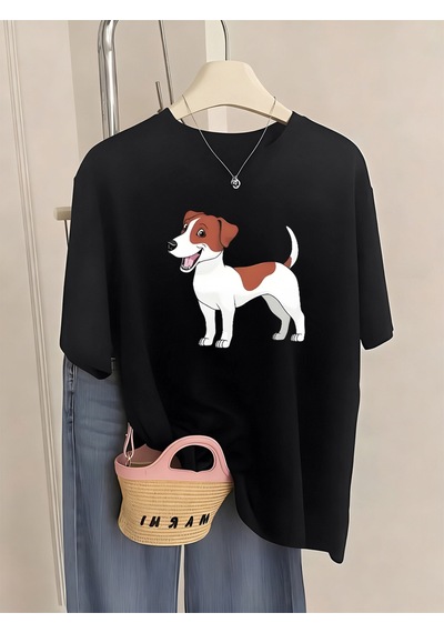 Noıssey Urban Pop Graphic Kadın Tişört Koleksiyonukod 5509 Siyah