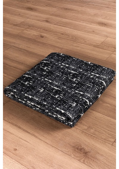 Arya Vl Çift Taraflı,katlanabilir,yıkanabilir,yüksek Kalite Pamuk Salon,oturma Odası,balkon Kilim Krem-antrasit 1