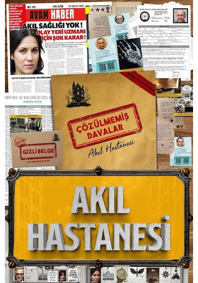 Çözülmemiş Davalar Akıl Hastanesi Dedektiflik Oyunu, Cinayet Çözme Ve Katili Bulma Oyunu, Suçluyu Bulma- Dedektif Oyunu