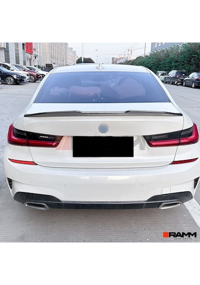 Bmw G20 Bagaj Stil Spoileri Parlak Karbon