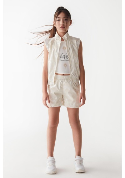 Nk Kids Kız Yelek 24ynk36332 Ekru