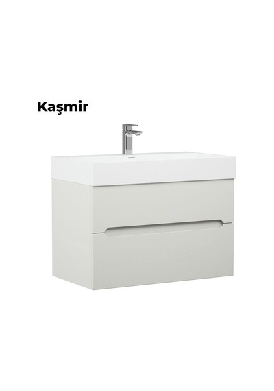Orka Malta 80 Alt Modül + Lavabo Mat Kasmır Diğer