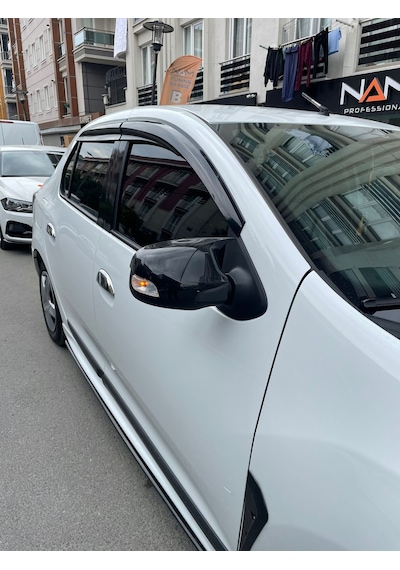 Symbol Yarasa Ayna Batman Ayna Kapak Piano Black