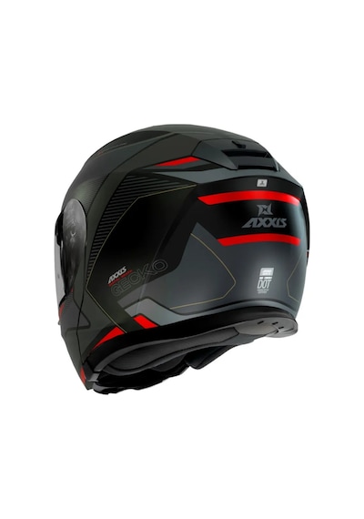 Axxis Gecko Sv Capıtal B1 Çene Açılır Motosiklet Kaskı Mat Siyah