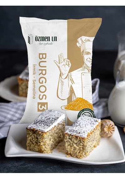 Özmen Un Burgos 3 Numara İrmik Semolina 25 Kg
