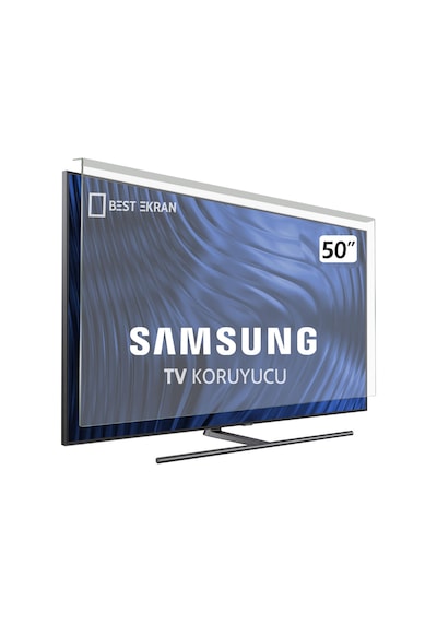 Bestekran Samsung Uyumlu 50HU6900 TV Ekran Koruyucu 50" İnç 126