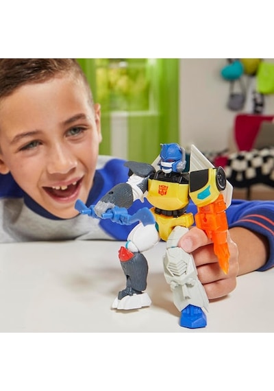 Transformers Mixmashers Optimus Primal Figür Değiştirilebilir Parçalı Oyuncak 4+ Yaş Transformers