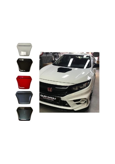 Honda Civic İçin Uyumlu Fc5 - Fk7 Kaput Venti - Type-r Kaput Venti - Kaput Üstü Kaplama