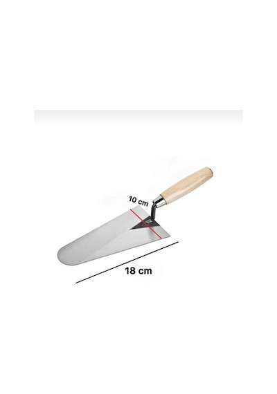 Duyar 18 No Sıva Malası Ahşap Sap Dyr-291