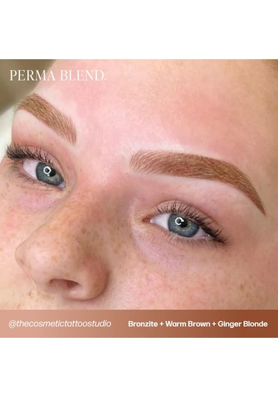 Perma Blend Warm Brown Kalıcı Makyaj Kaş Pigmenti 15ml Diğer