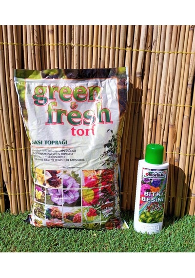 Torf 3 Lt + Tüm Bitkiler Için Bitki Besini Sıvı Gübre Vitamin Diğer
