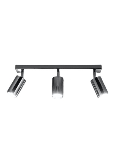 Dylight Retro Krom Hareketli Modern Spor 3 Lü Led Spot Avize Günıiığı Ampullü-dys50036 Beyaz