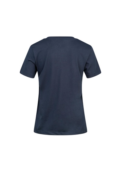 2as Alone Baskılı V Yaka Kadın T-shirt 403 Lacivert
