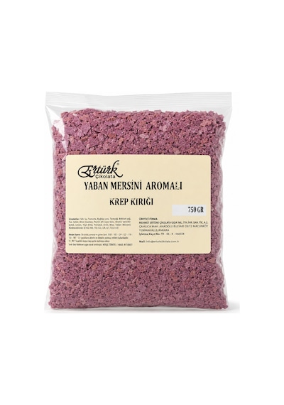 Ertürk Yaban Mersini Aromalı Krep Kırığı 750 Gr