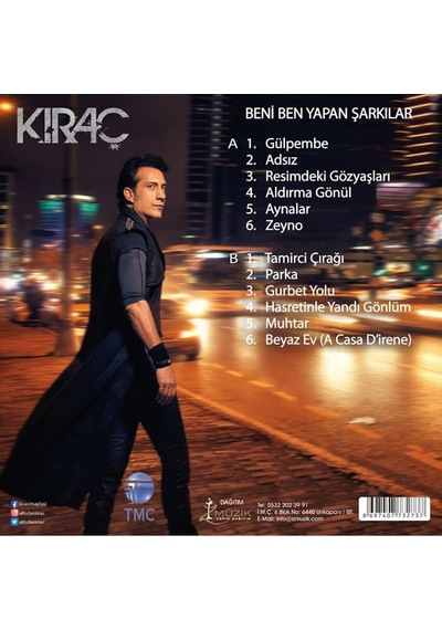 Kıraç Beni Ben Yapan Şarkılar - Plak