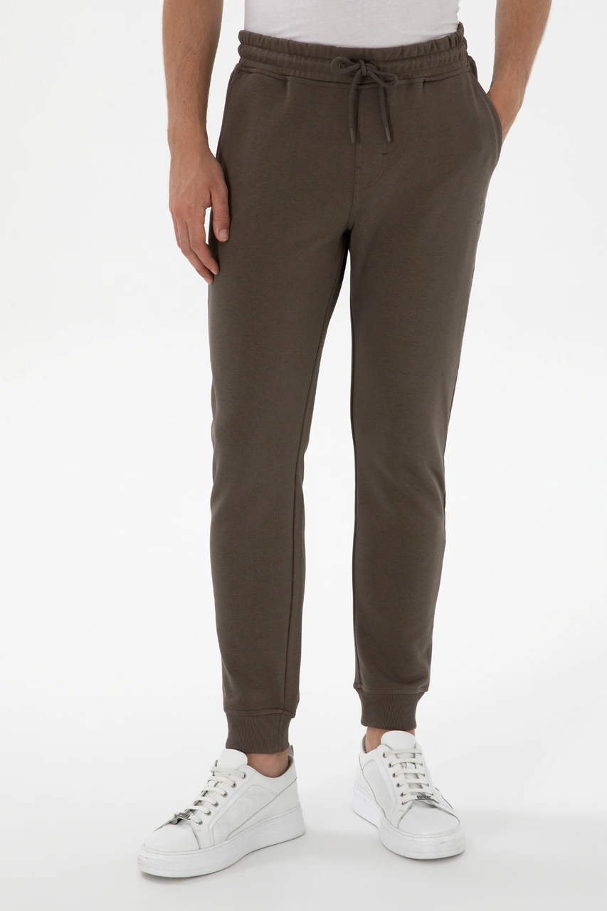 U.s. Polo Assn. Erkek Vizon Eşofman Altı 50313759-vr052 Vizon