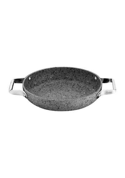 Stone-age 24cm Çizilmez Yanmaz Yapışmaz İndüksiyonlu Sahan Gri