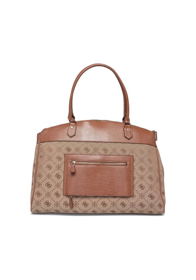 Guess Melinda Logo Kadın Omuz Çantası Twlp9902903 Kahve