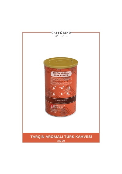 Caffe Rino Tarçın Aromalı Türk Kahvesi 250 G
