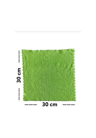 Alpars 4 Adet Mikrofiber Temizlik Bezi Cam, Araba, Mutfak Temizlik Bezi 30 30 Cm Leke Tutmaz